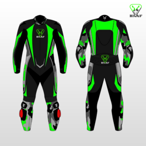 HE-0002 Motorcycle leather racing suit