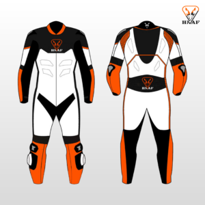HE-0004 Motorcycle leather racing suit