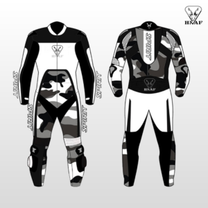 HE-0005 Motorcycle leather racing suit